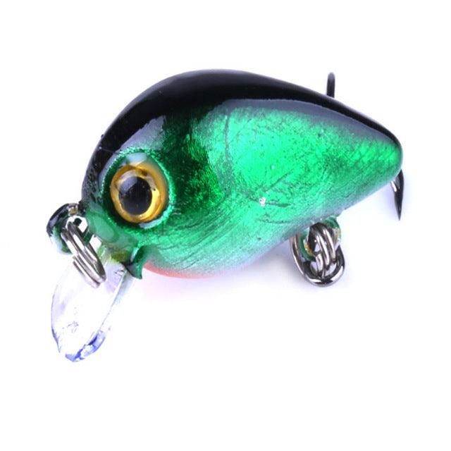 Mini Lifelike Wobblers With Three Hooks